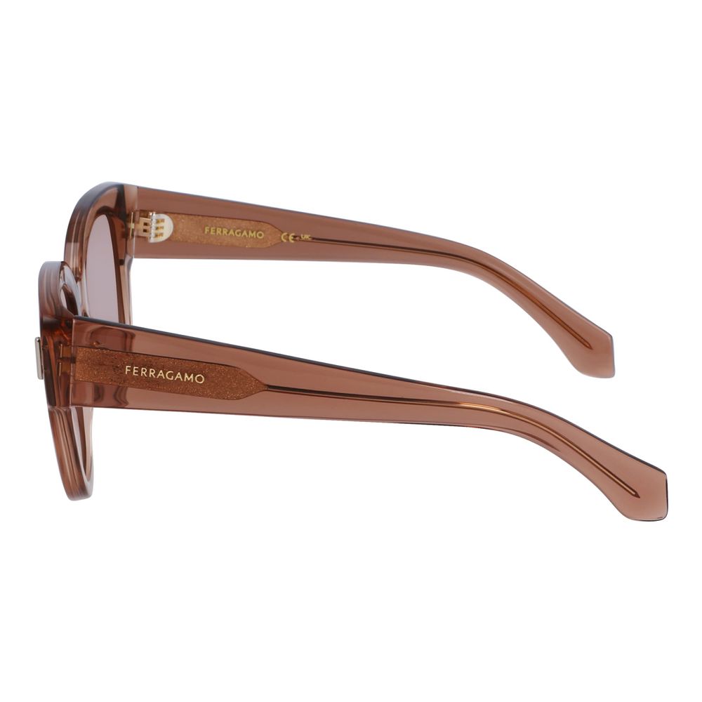 Ferragamo Transparent Acetate Sunglasses | Regal Royce