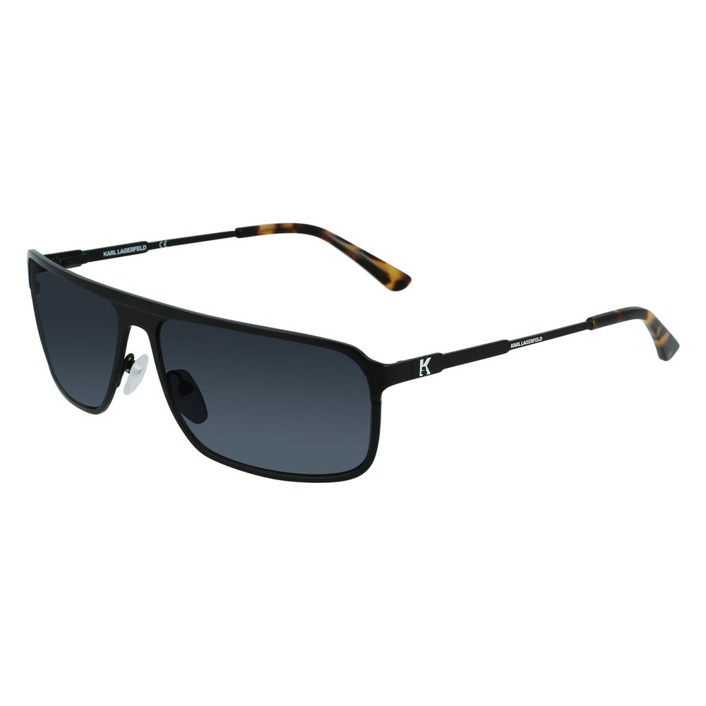 Karl Lagerfeld Black Metal Sunglasses | Regal Royce