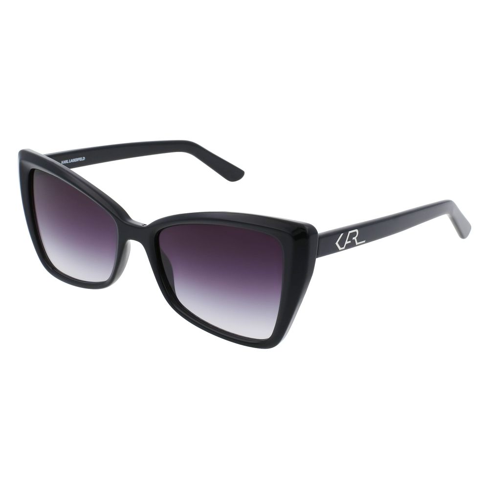 Karl Lagerfeld Black Injected Sunglasses | Regal Royce