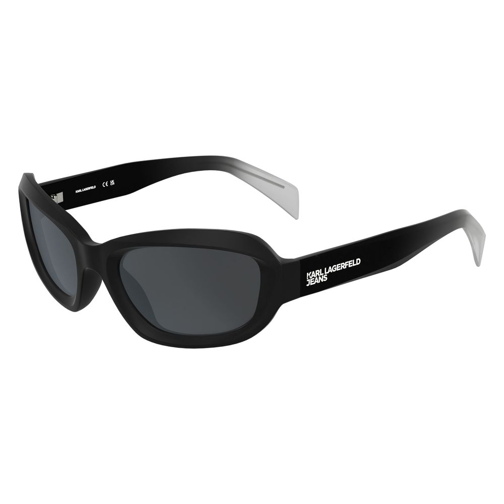 Karl Lagerfeld Black Injected Sunglasses | Regal Royce