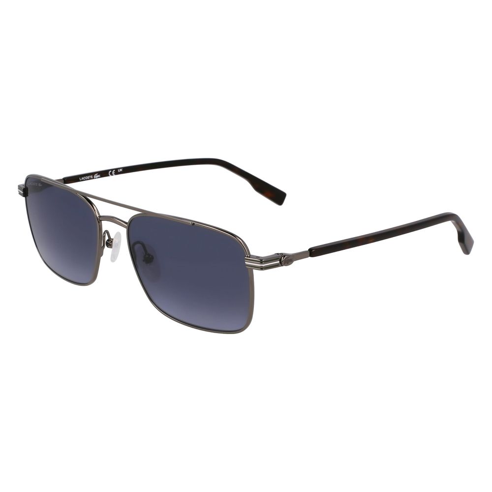 Lacoste Gray Metal Sunglasses