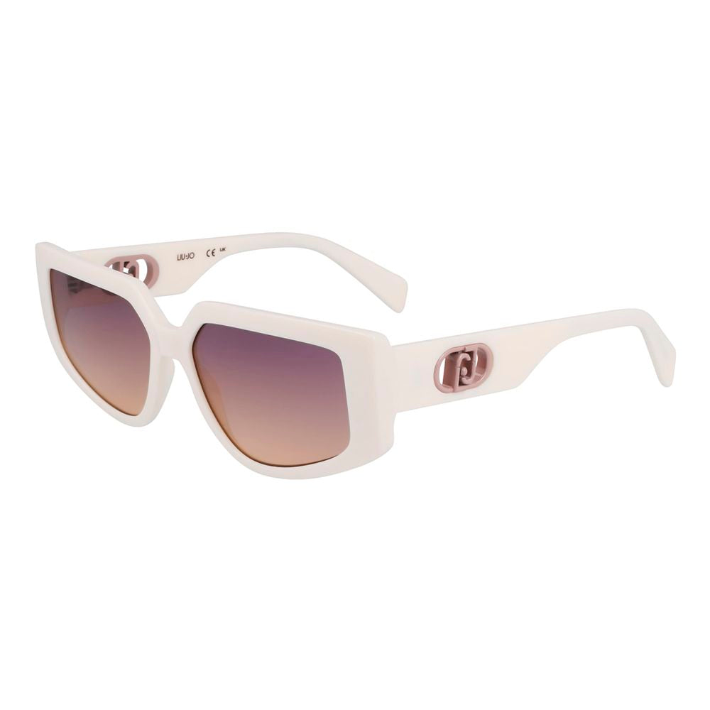 Liu Jo White Injected Sunglasses