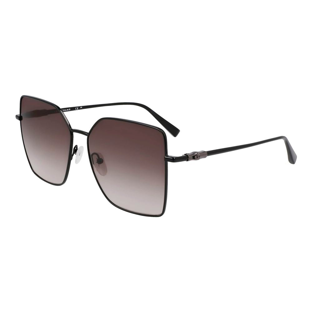Longchamp Black Metal Sunglasses | Regal Royce