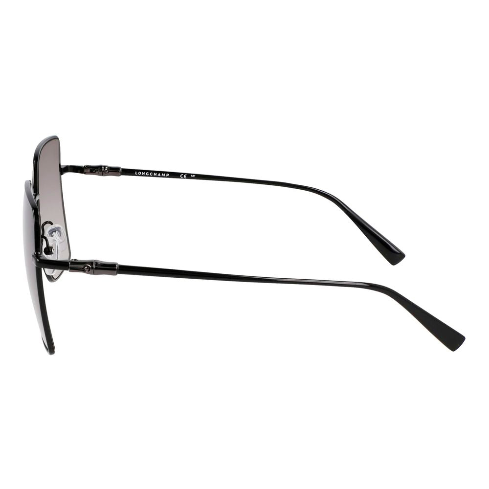 Longchamp Black Metal Sunglasses | Regal Royce