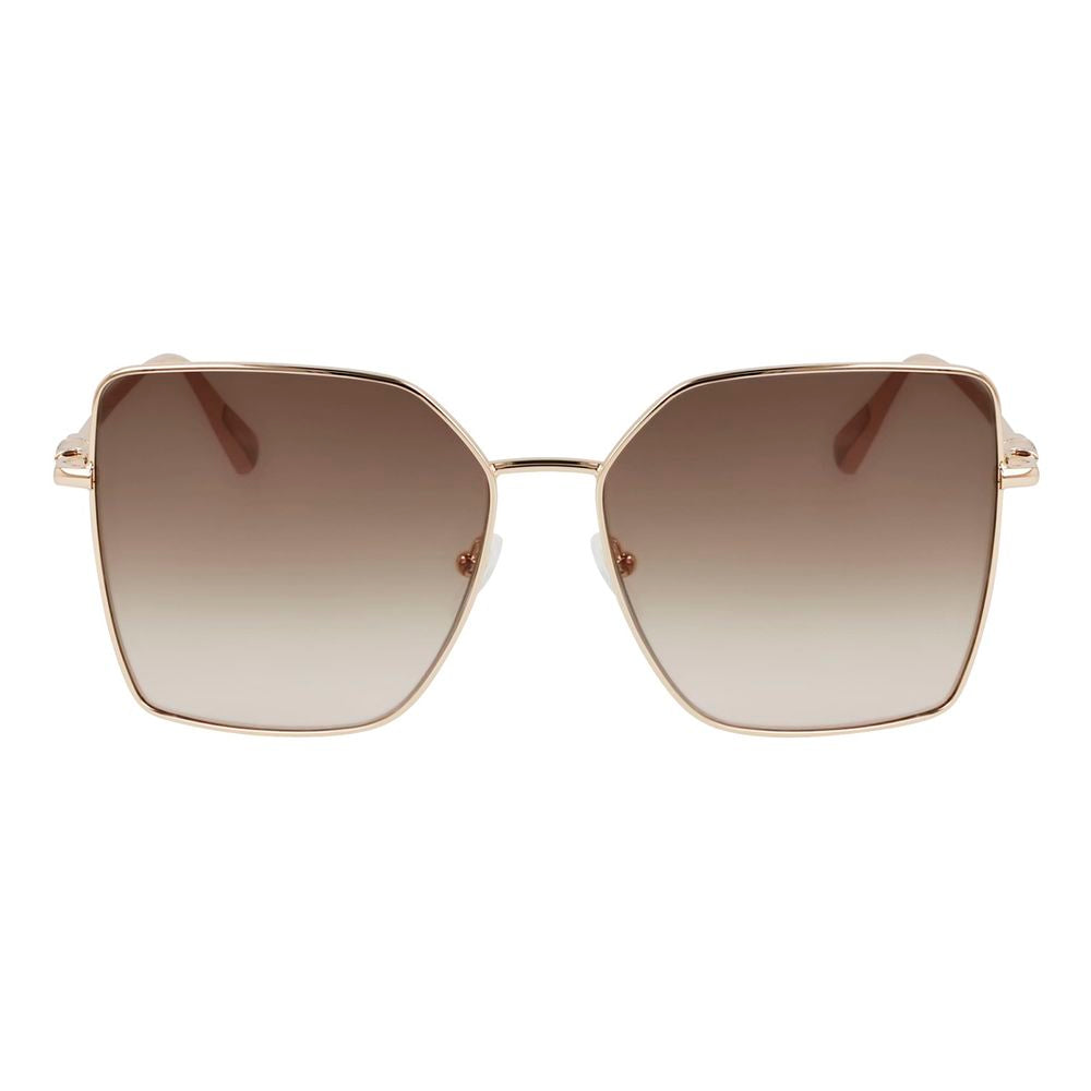 Longchamp Gold Metal Sunglasses