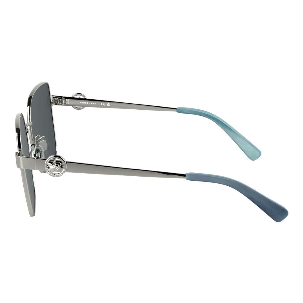 Longchamp Gray Metal Sunglasses