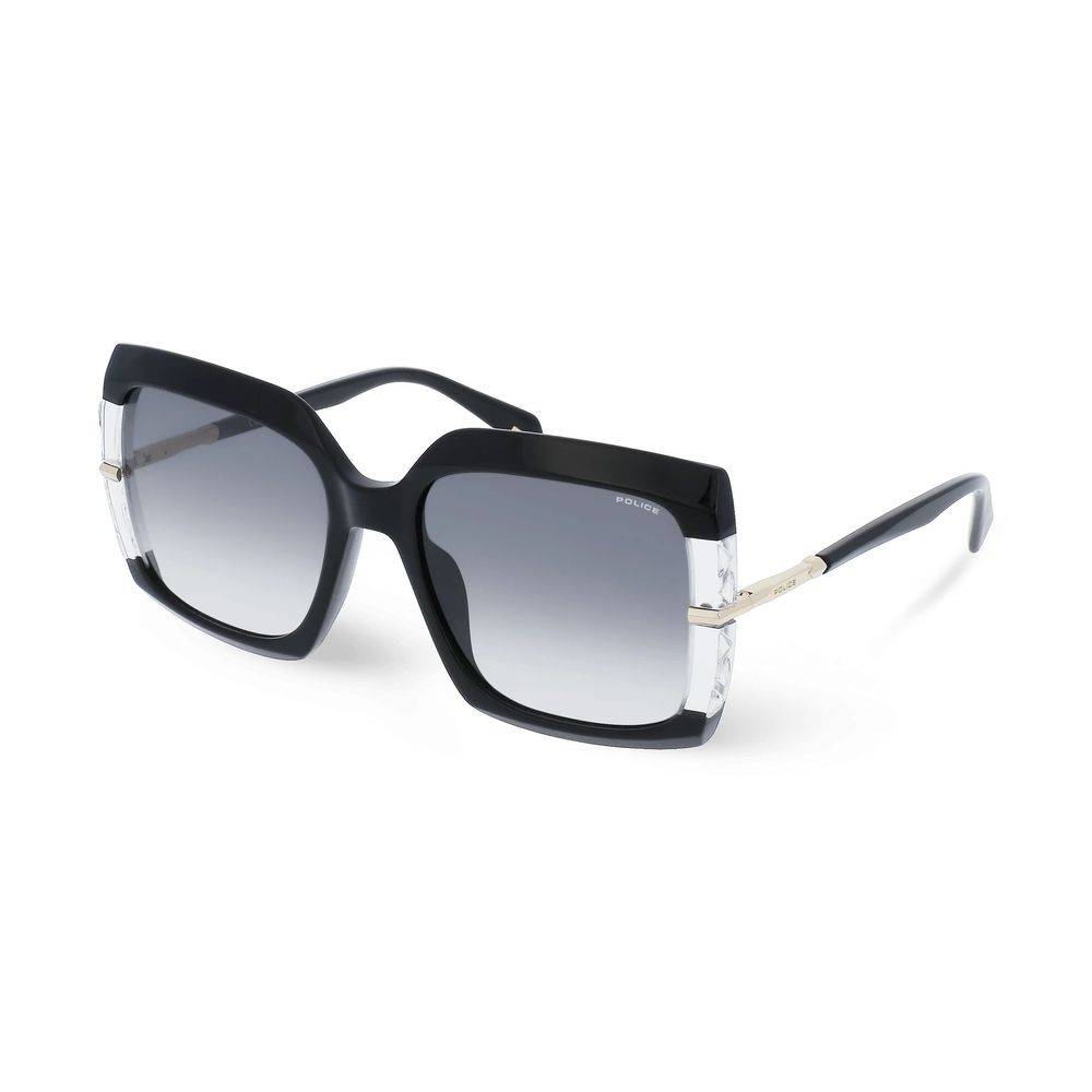 Police Black Acetate Sunglasses