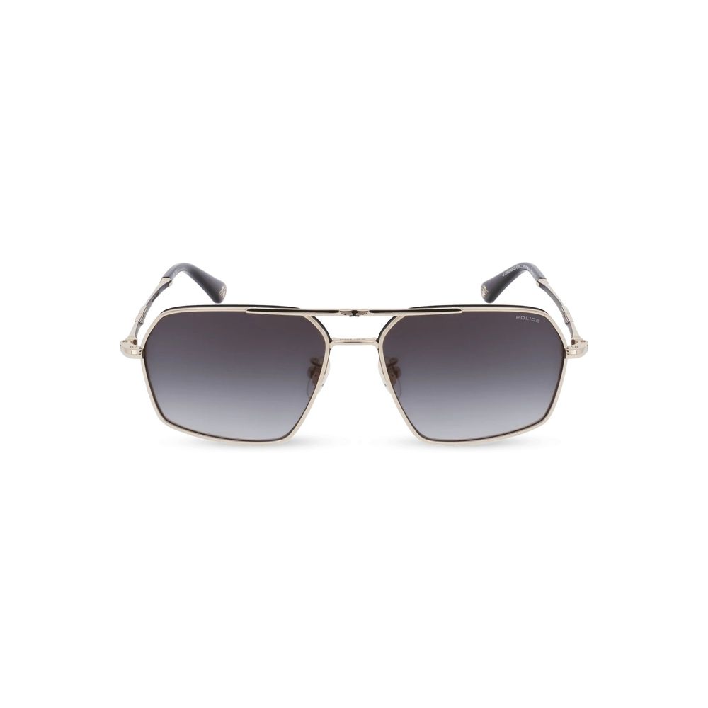 Police Gold Metal Sunglasses