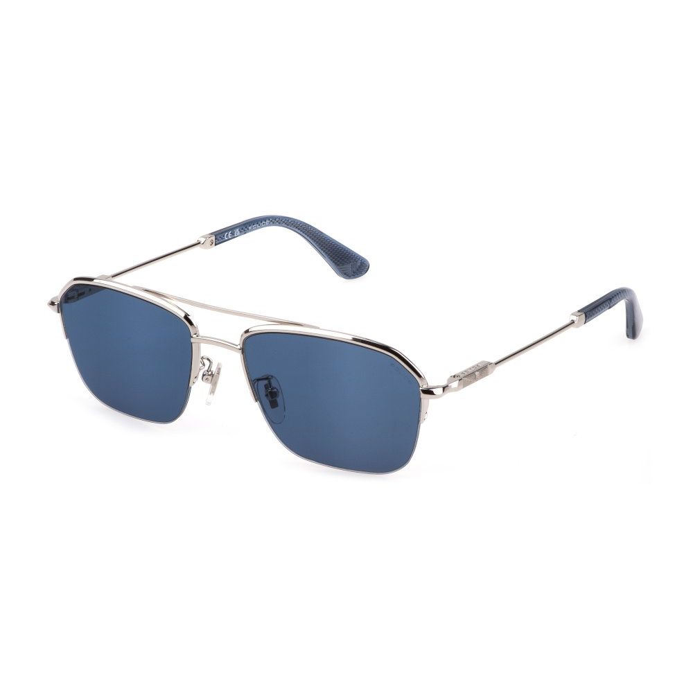 Police Gray Metal Sunglasses | Regal Royce