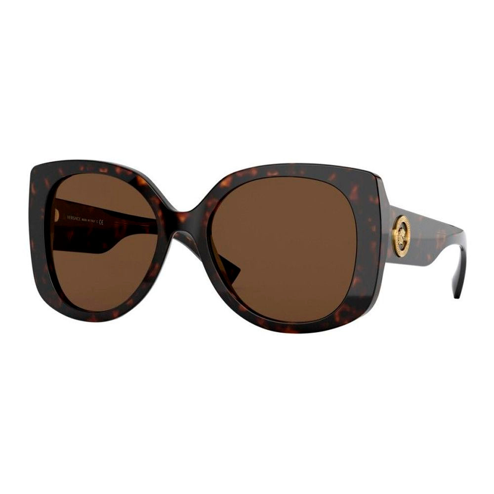 Versace Brown Acetate Sunglasses