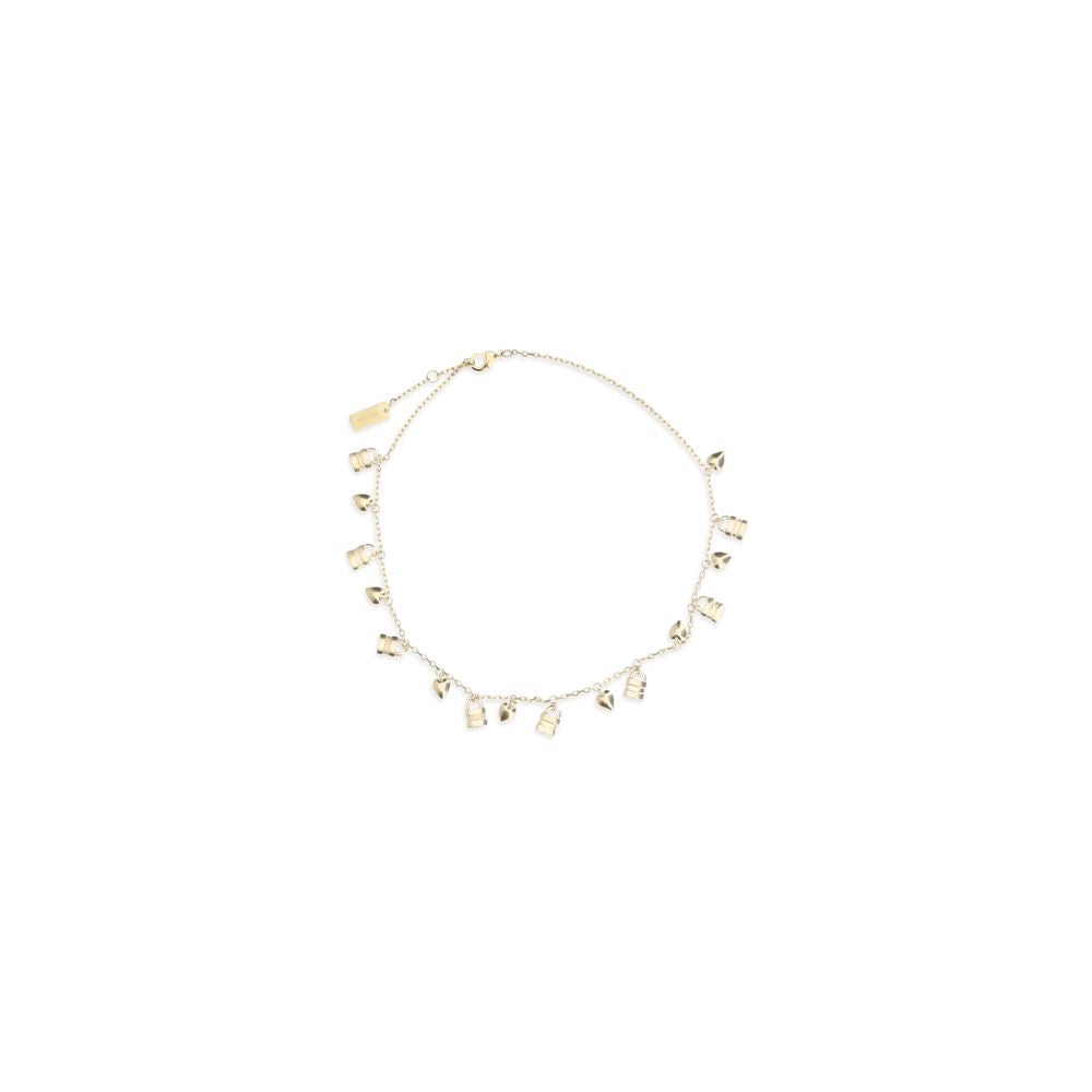 Chloé Gold Brass Necklace | Regal Royce