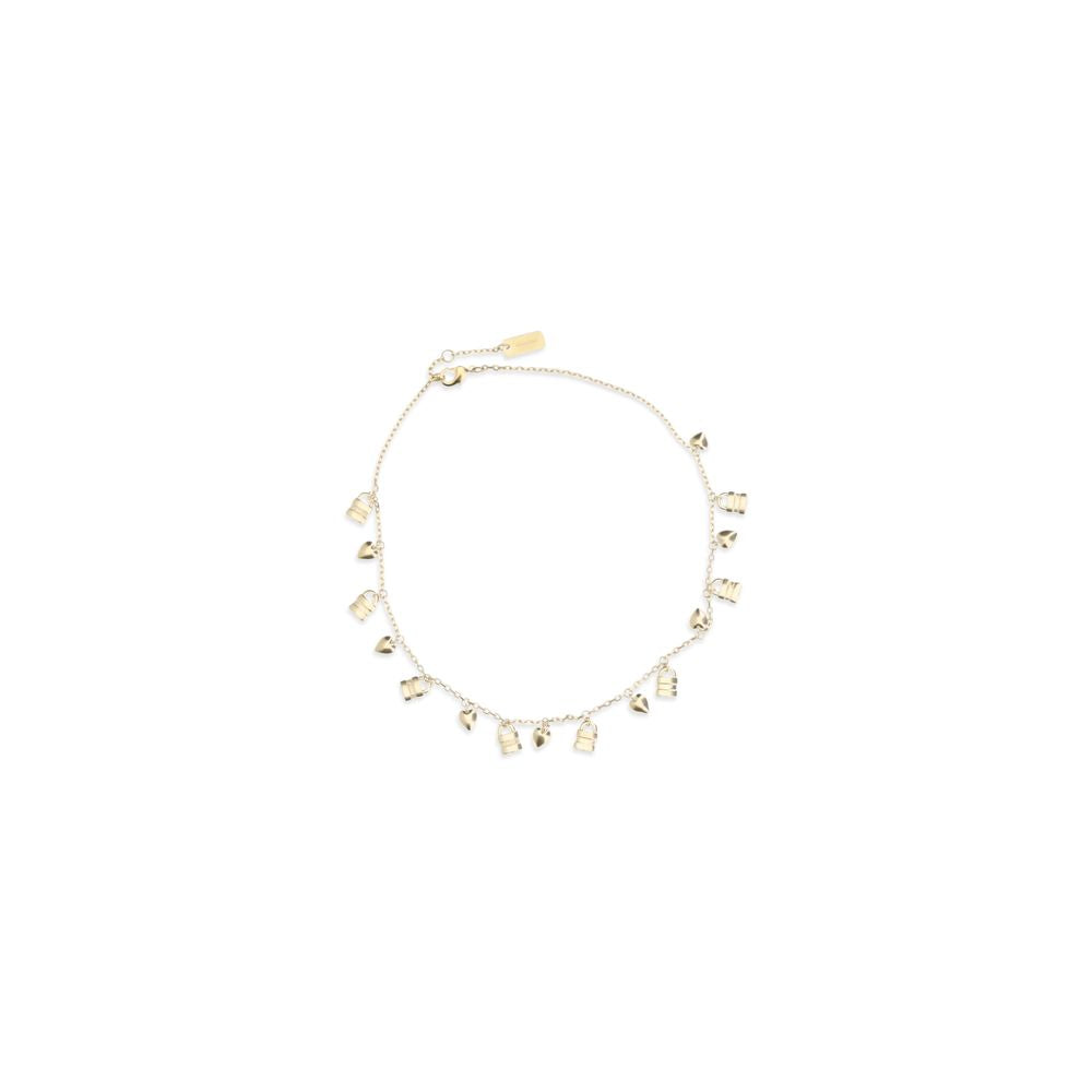 Chloé Gold Brass Necklace | Regal Royce