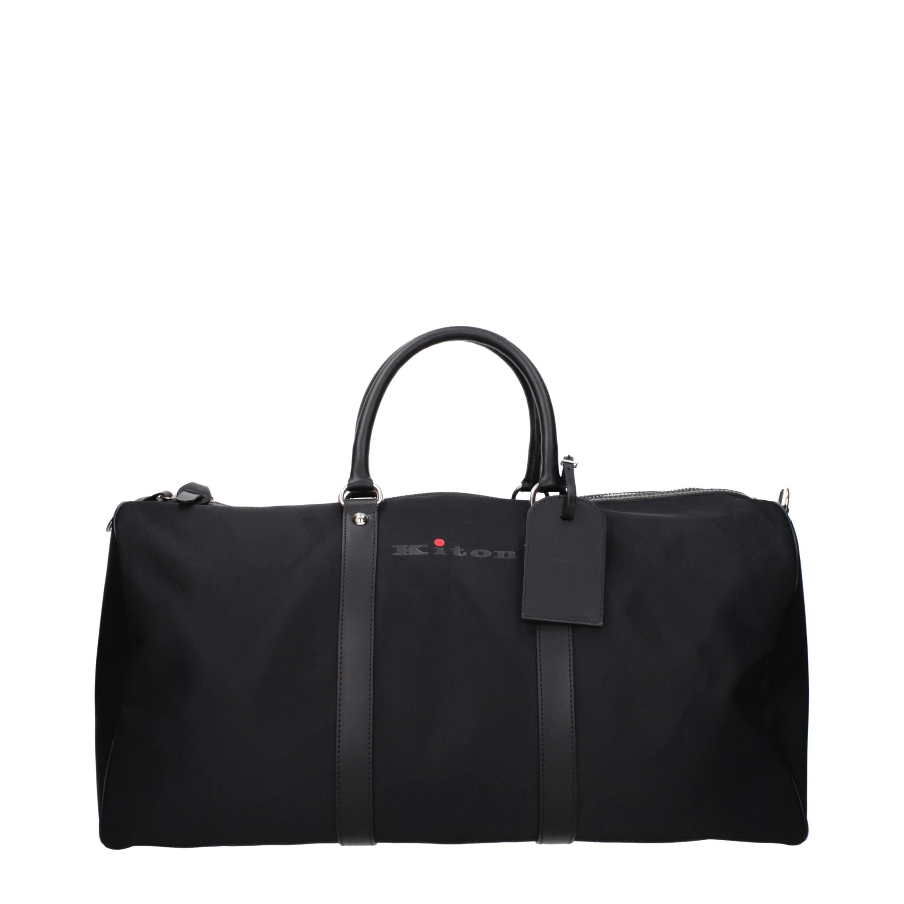 Kiton Black Nylon Luggage And Travel | Regal Royce
