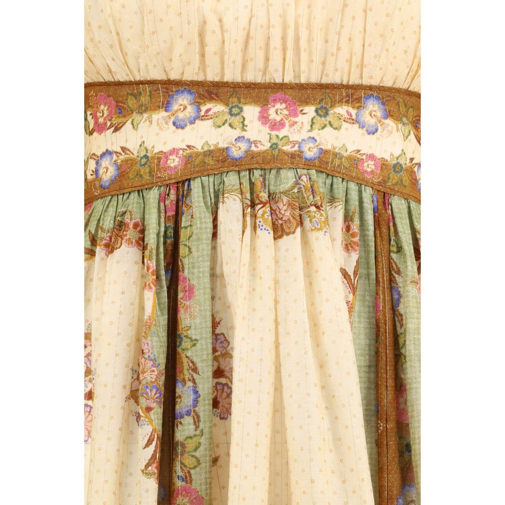 Zimmermann Multicolor Cotton Casual Dress | Regal Royce