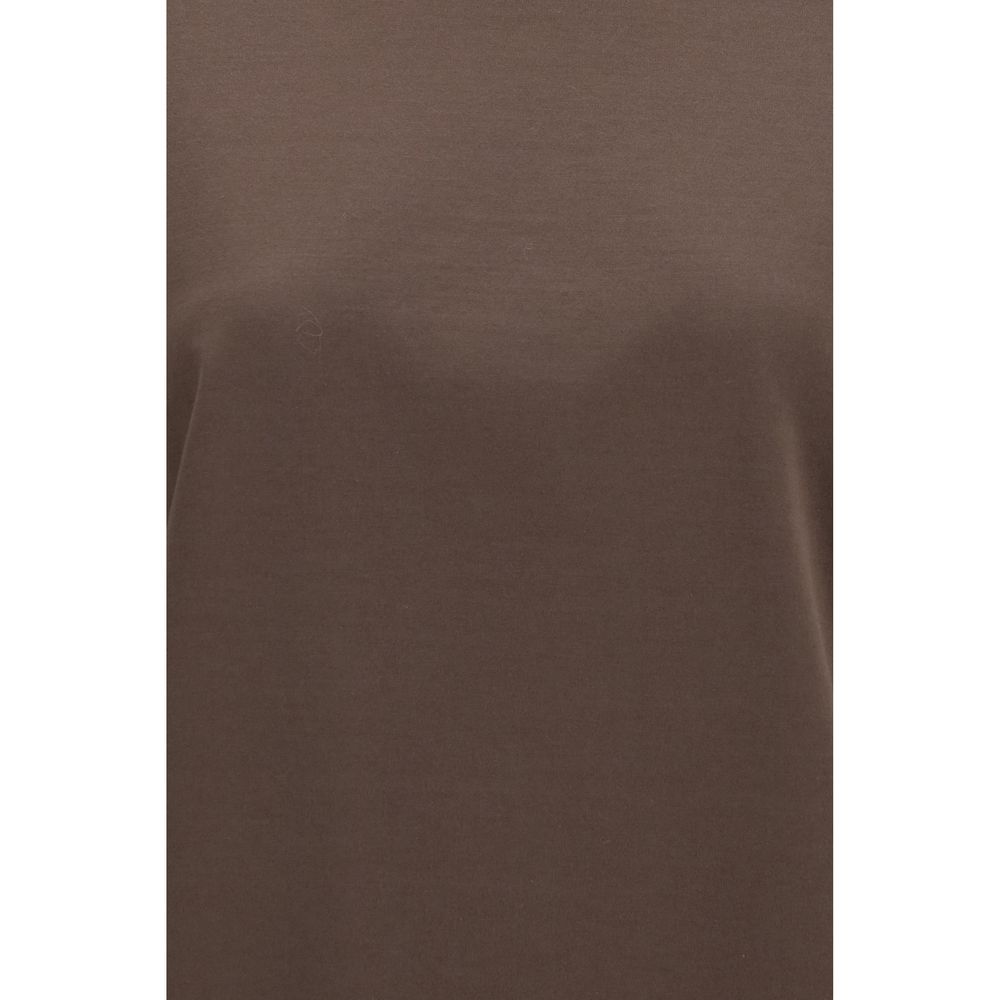 Brunello Cucinelli Brown Cotton T-Shirt | Regal Royce