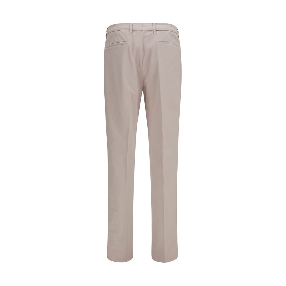 Brunello Cucinelli Beige Cotton Chino Pants | Regal Royce