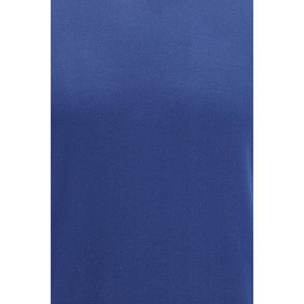 Brunello Cucinelli Blue Cotton Sweatshirt | Regal Royce
