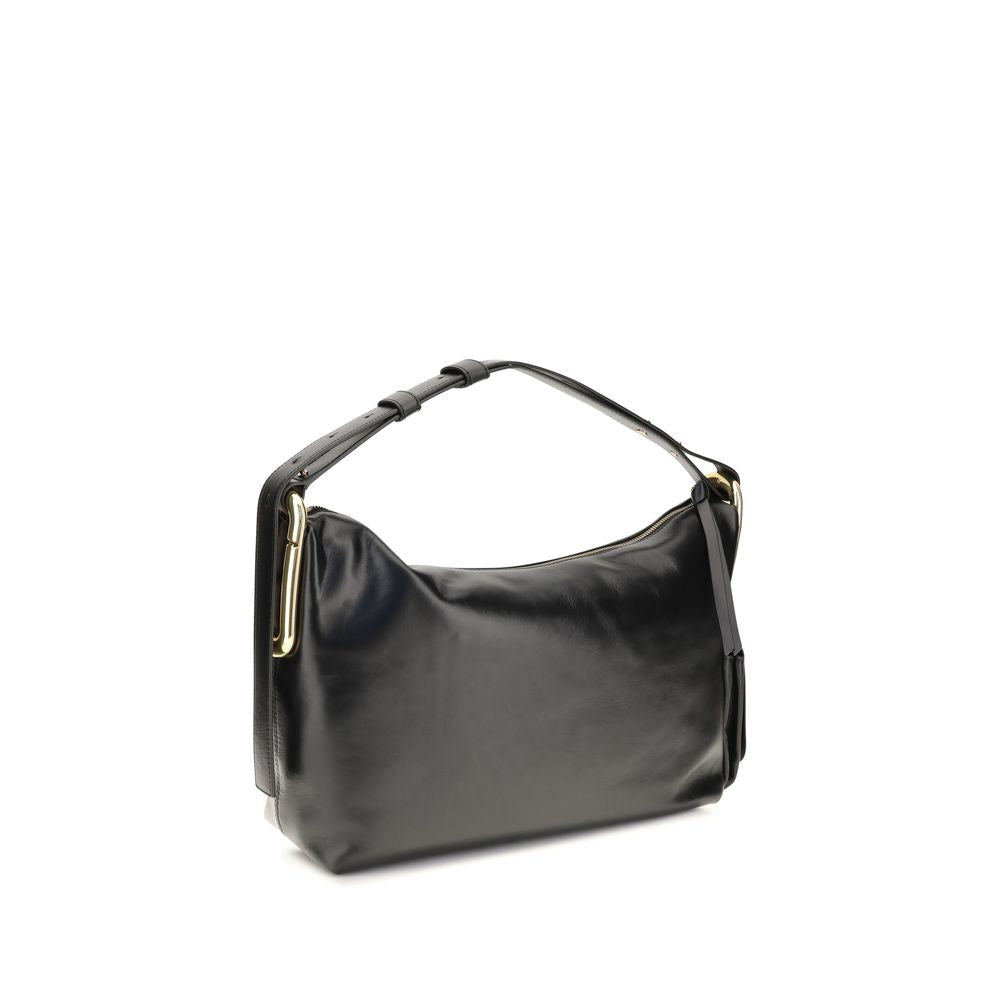 Marc Jacobs Black Calf Leather Bos Taurus Handbag | Regal Royce