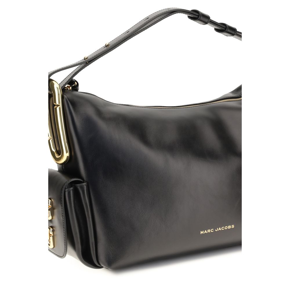 Marc Jacobs Black Calf Leather Bos Taurus Handbag | Regal Royce