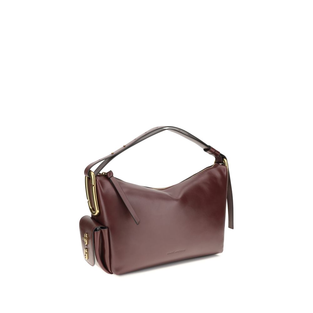 Marc Jacobs Bordeaux Calf Leather Bos Taurus Handbag | Regal Royce