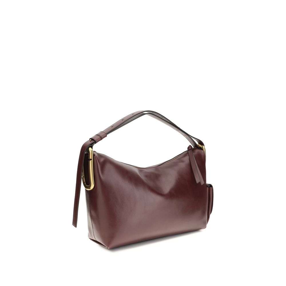 Marc Jacobs Bordeaux Calf Leather Bos Taurus Handbag | Regal Royce