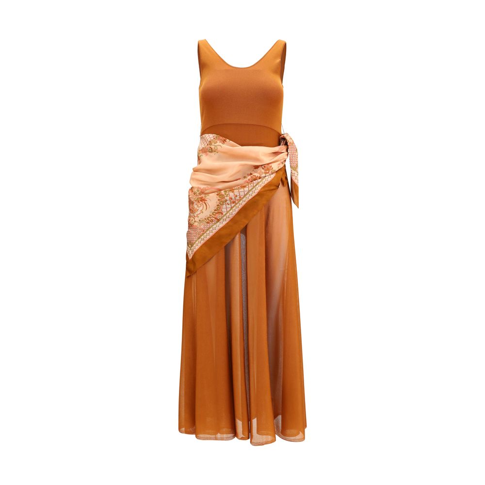 Zimmermann Brown Viscose Casual Dress | Regal Royce