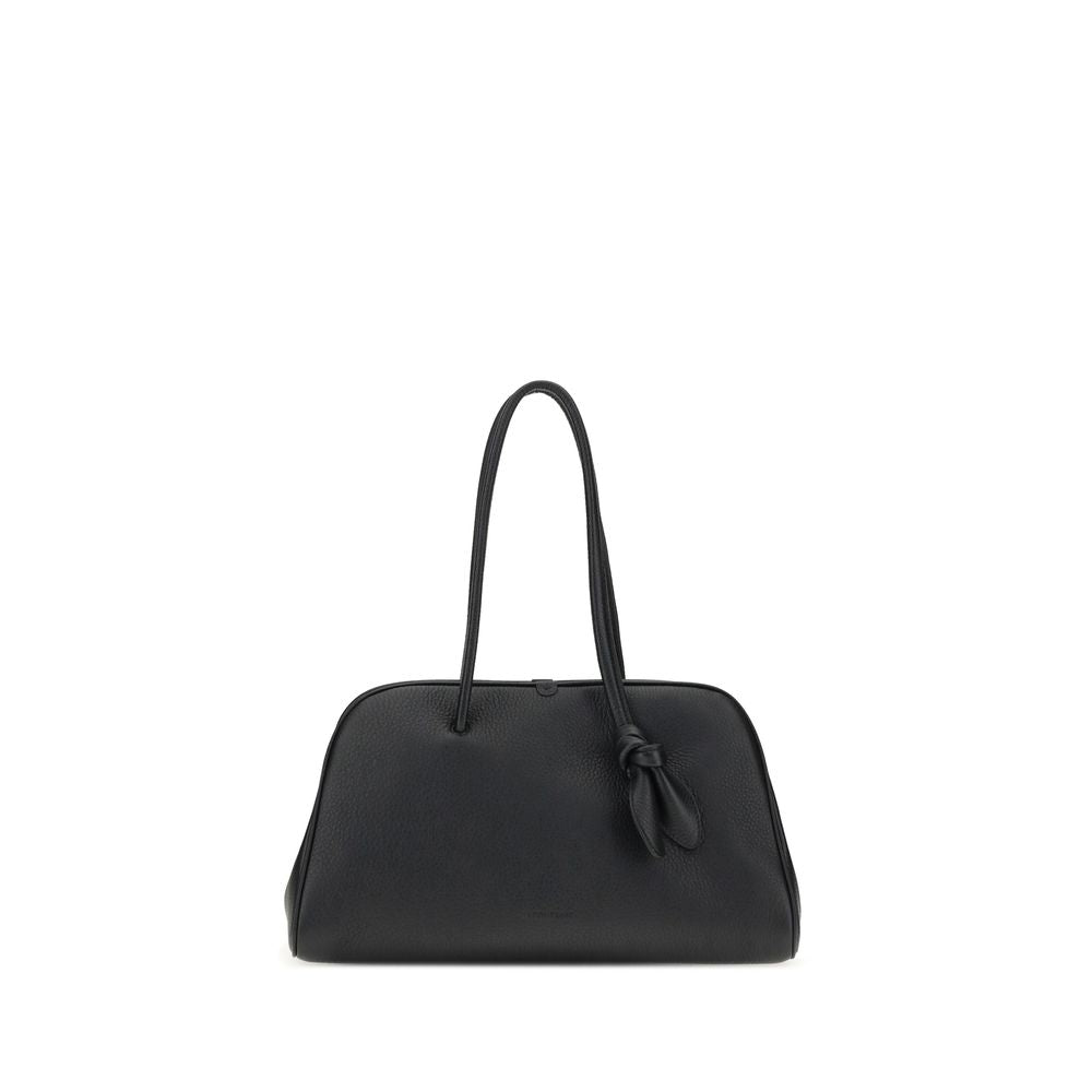 Jacquemus Black Calf Leather Bos Taurus Handbag | Regal Royce