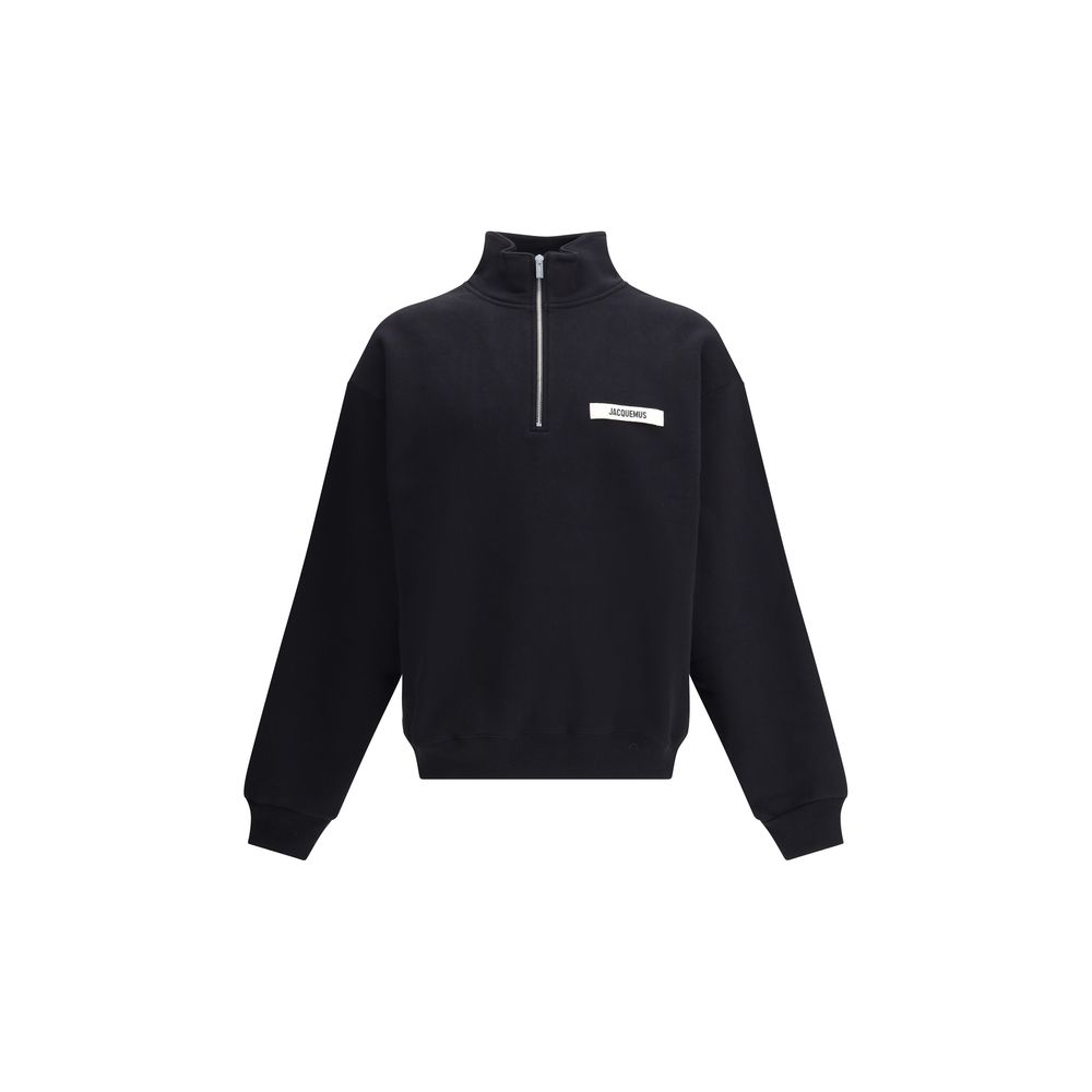 Jacquemus Black Cotton Sweatshirt | Regal Royce