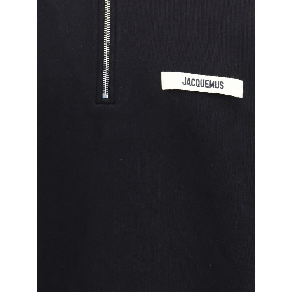 Jacquemus Black Cotton Sweatshirt | Regal Royce