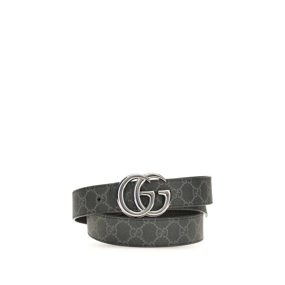 Gucci Black Calf Leather Bos Taurus Regular Belt | Regal Royce