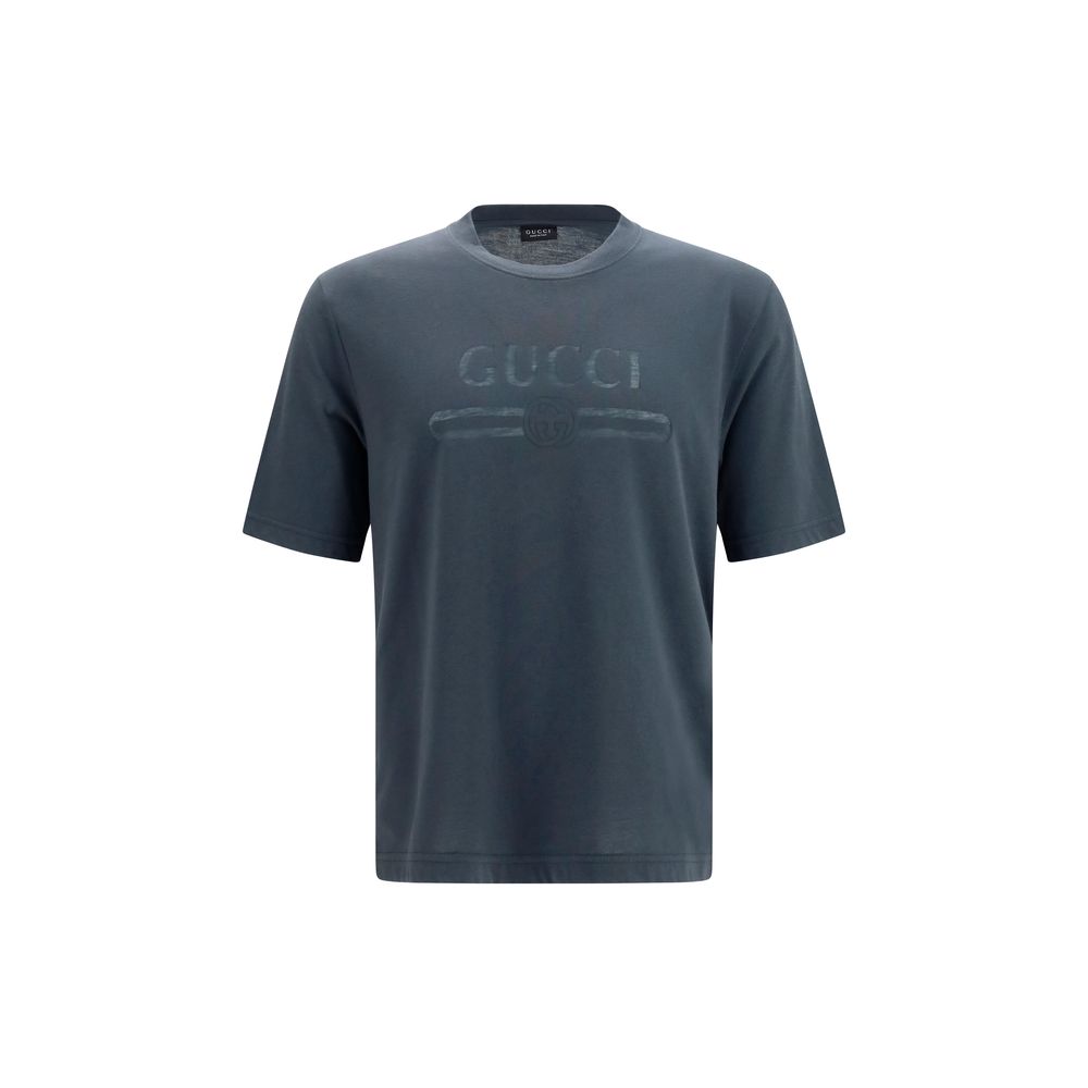 Gucci Gray Cotton T-Shirt | Regal Royce