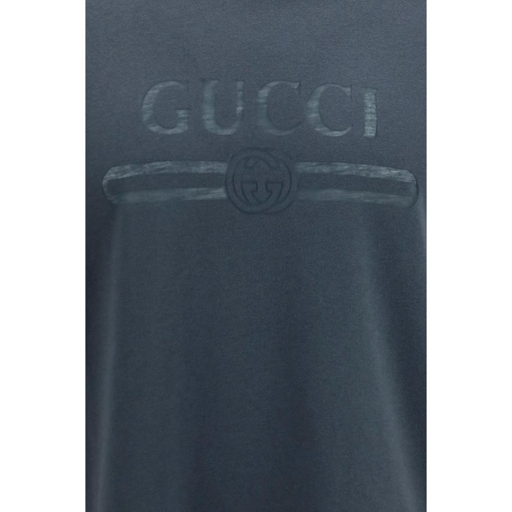 Gucci Gray Cotton T-Shirt | Regal Royce