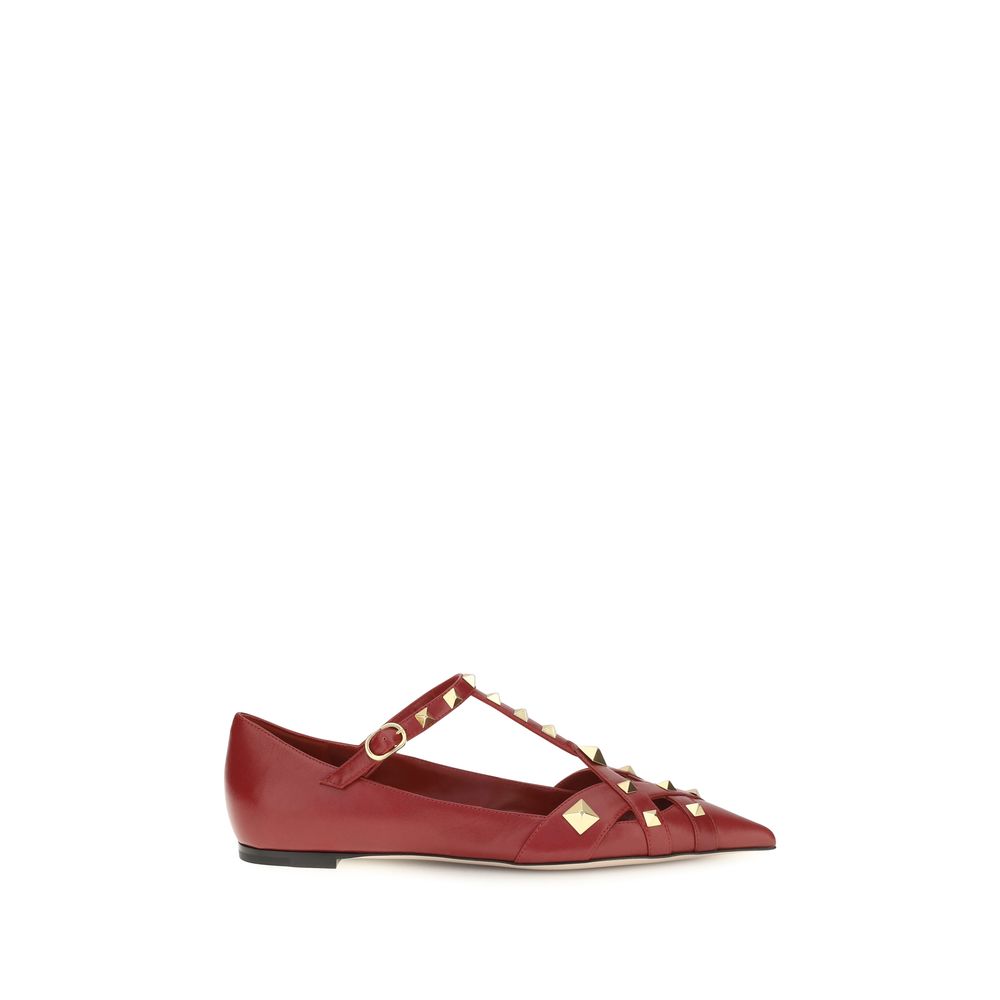 Valentino Garavani Multicolor Goatskin Ballet Flats | Regal Royce