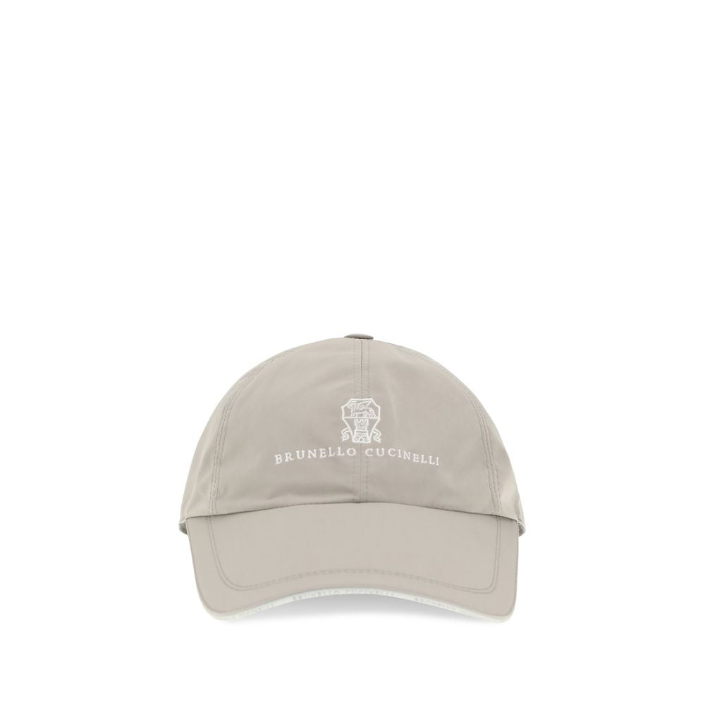 Brunello Cucinelli Bicolor Polyester Cap (Baseball Hat) | Regal Royce