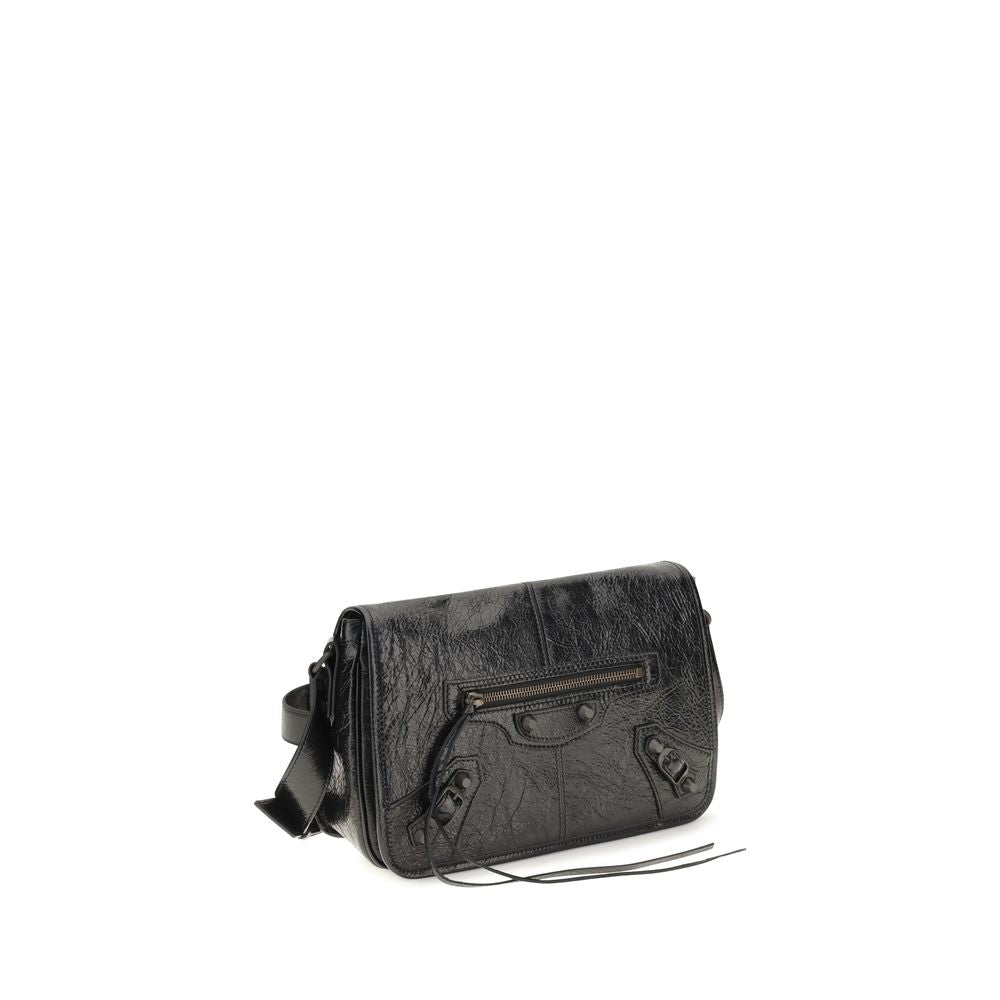 Balenciaga Black Lamb Ovis Aries Aries Shoulder Bag | Regal Royce