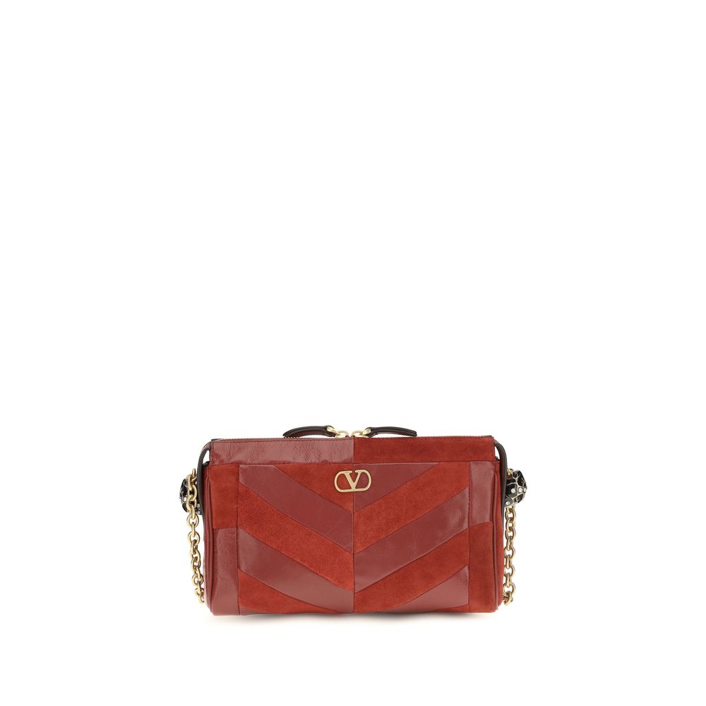 Valentino Garavani Multicolor Calf Leather Bos Taurus Shoulder Bag | Regal Royce