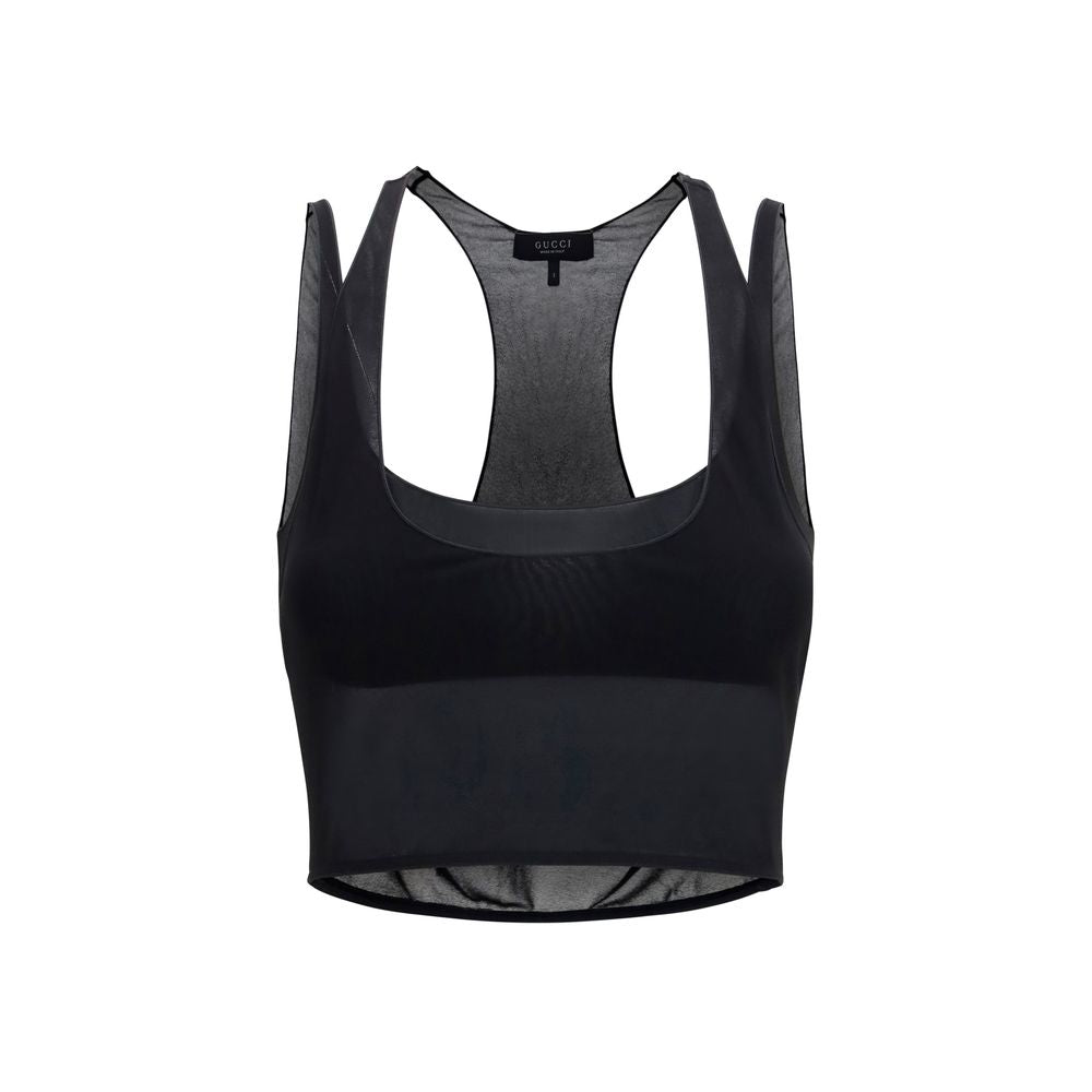Gucci Black Viscose Bra | Regal Royce