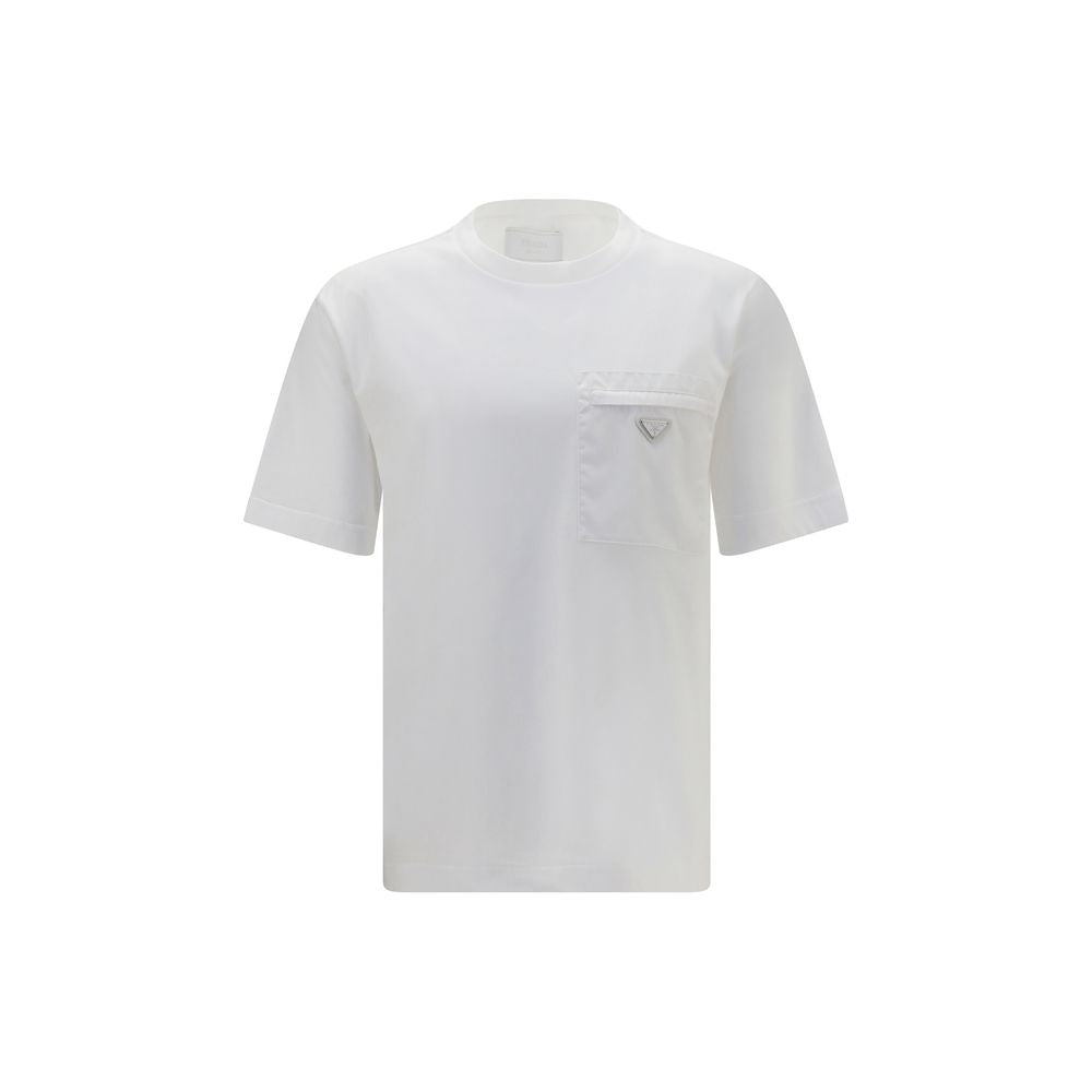 Prada White Cotton T-Shirt | Regal Royce
