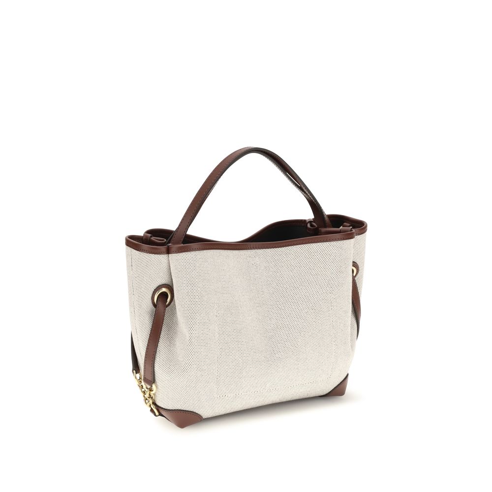 Chloé Beige Fabric Handbag | Regal Royce