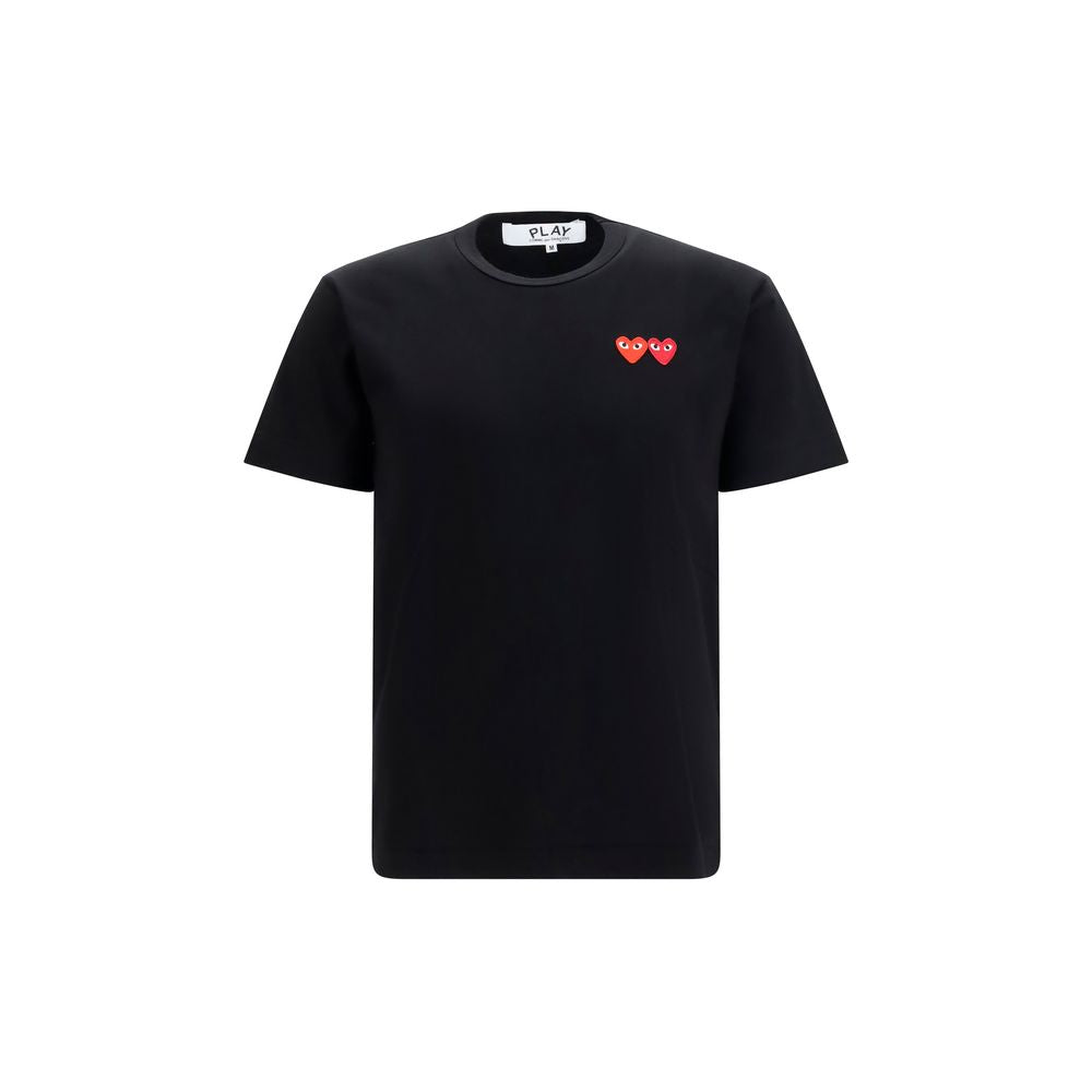 Comme Des Garçons Play Black Cotton T-Shirt | Regal Royce