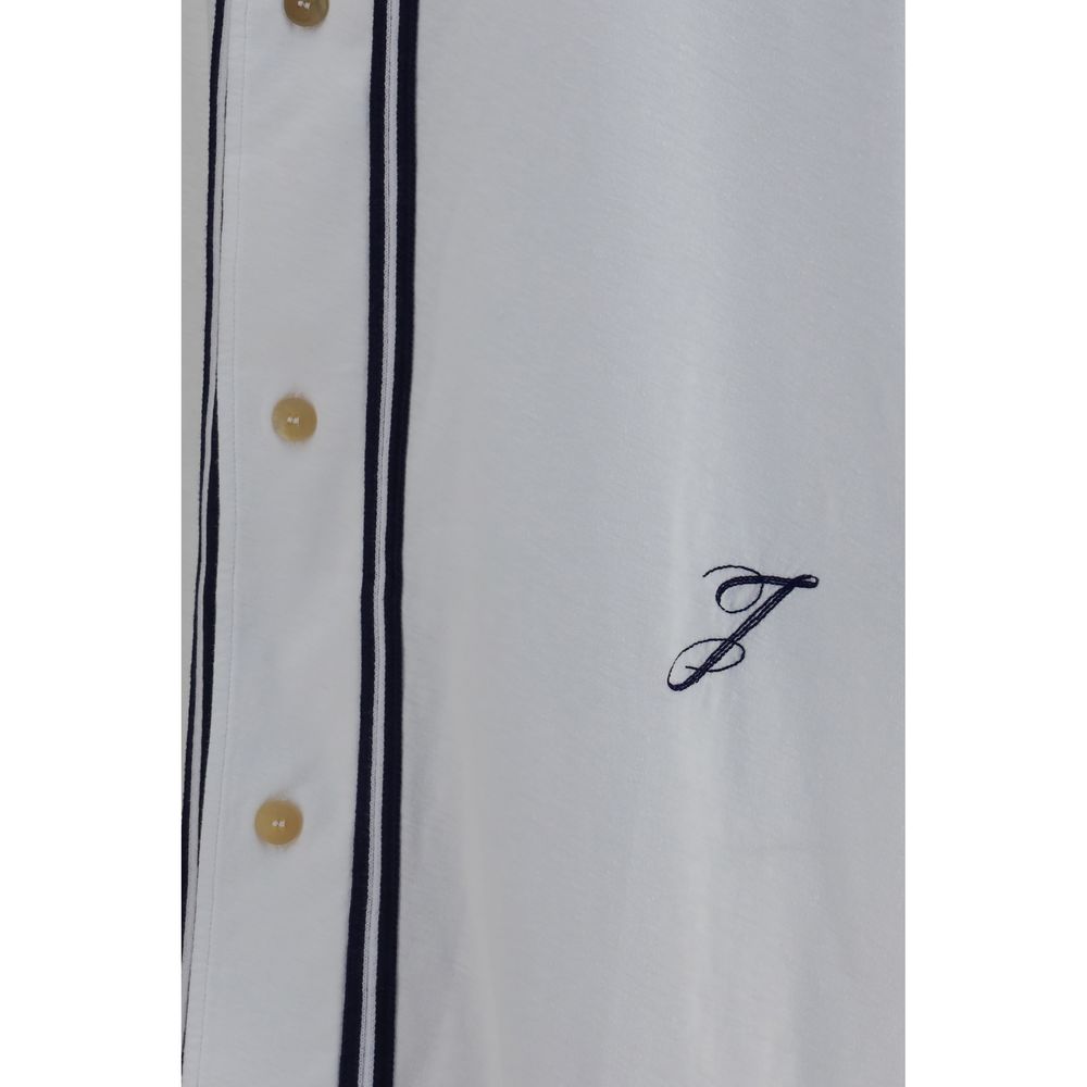 Jacquemus White Cotton Pattern Shirt | Regal Royce