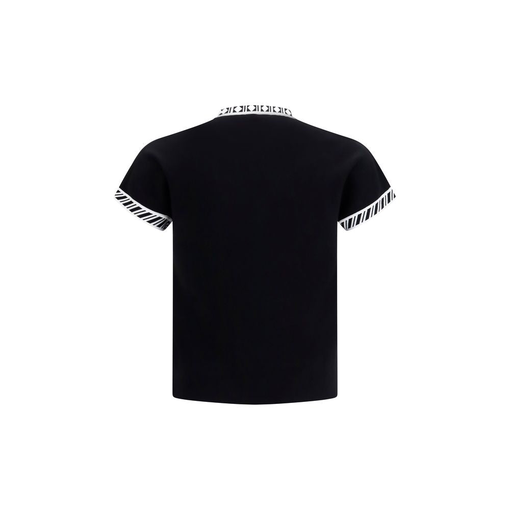 Versace Black Cotton T-Shirt | Regal Royce