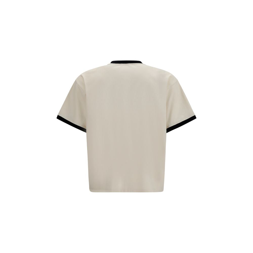 Versace Beige Cotton T-Shirt | Regal Royce