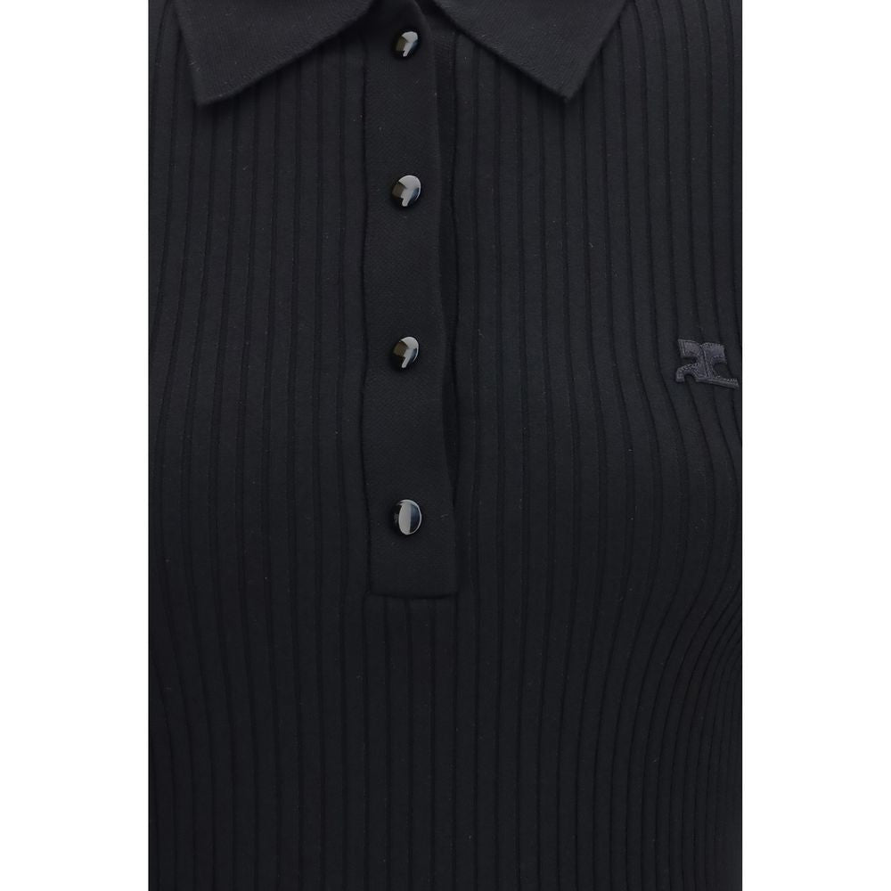 Courrèges Black Viscose Dress Shirt | Regal Royce