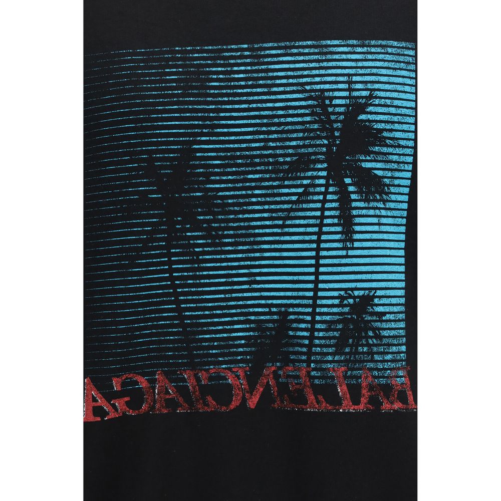 Balenciaga Black Cotton Sweatshirt | Regal Royce