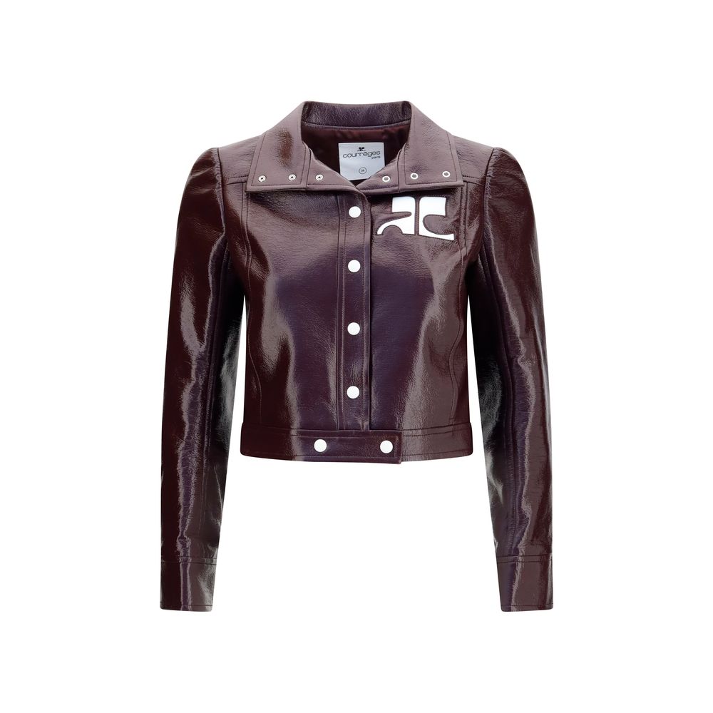 Courrèges Bordeaux Cotton Jacket | Regal Royce