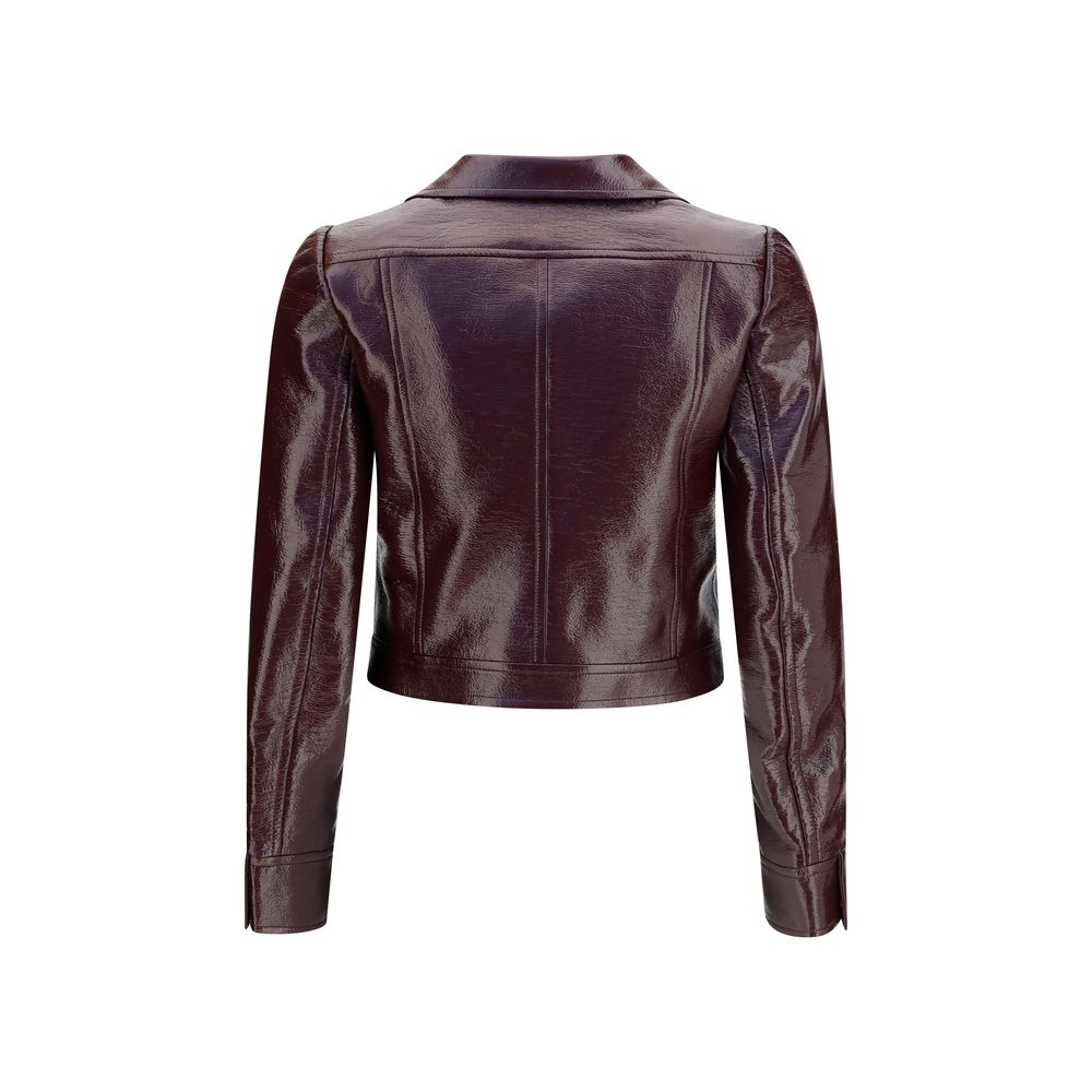 Courrèges Bordeaux Cotton Jacket | Regal Royce