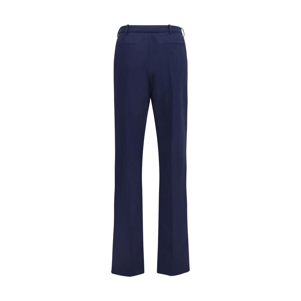Balenciaga Blue Wool Oves Aries Pants | Regal Royce