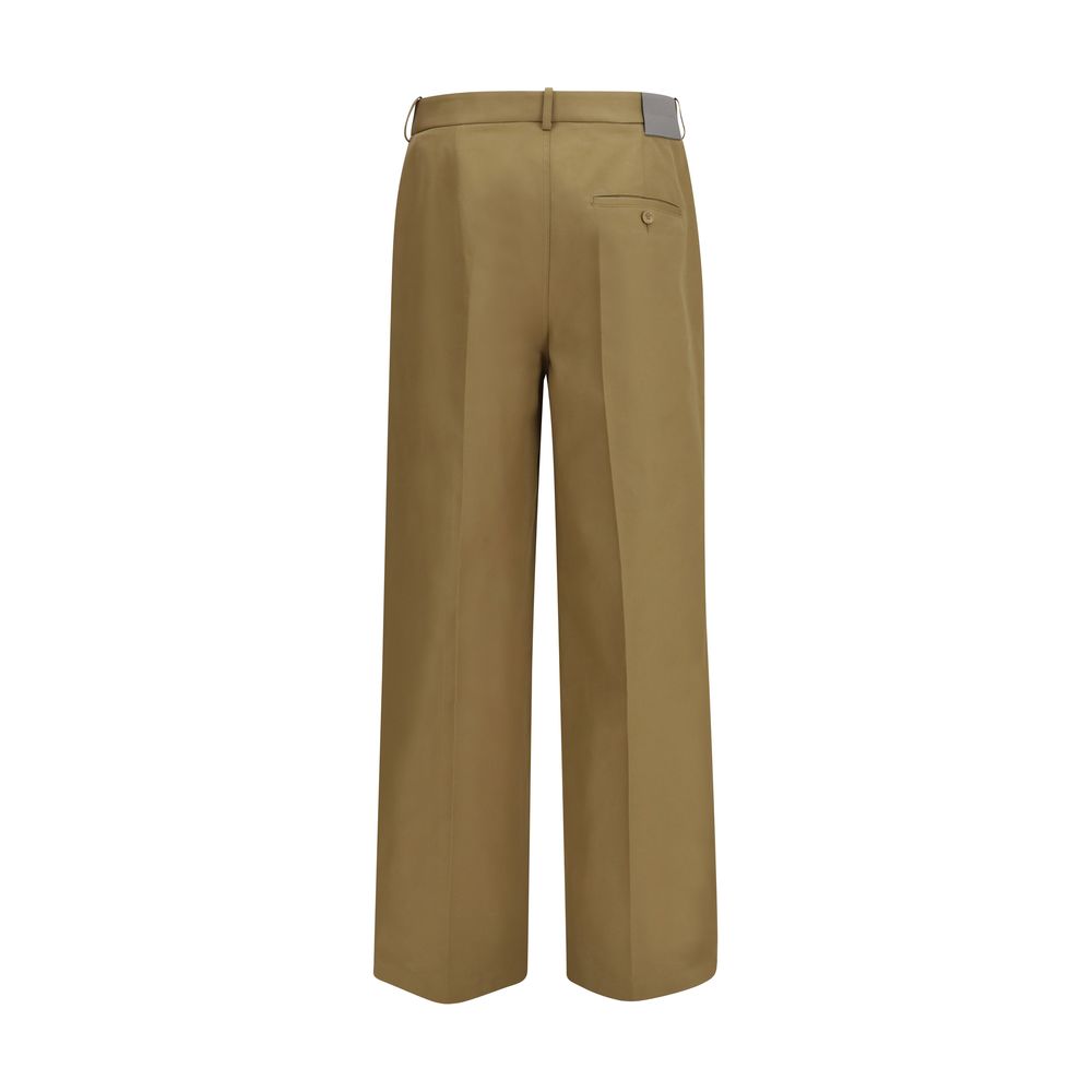Balenciaga Beige Cotton Chino Pants | Regal Royce
