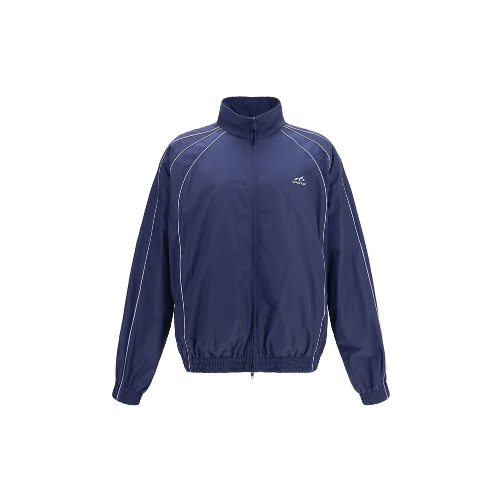 Balenciaga Blue Cotton Shell Jacket | Regal Royce